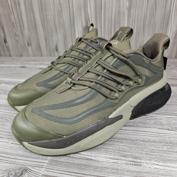 Adidas AlphaBoostV1Cordura Olive Strata Reflective Shoes IG3129Men's Size 11NEW - Picture 14 of 16